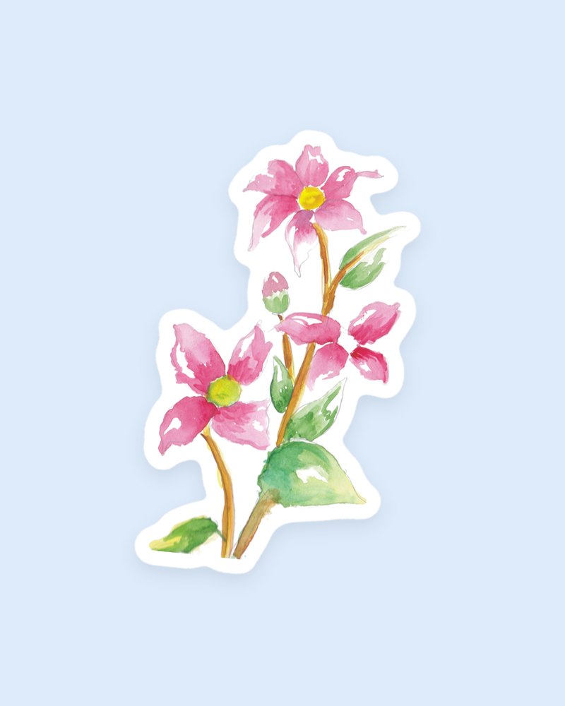 Pink Blossoms sticker