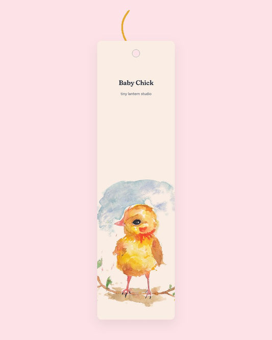 Baby Chick bookmark