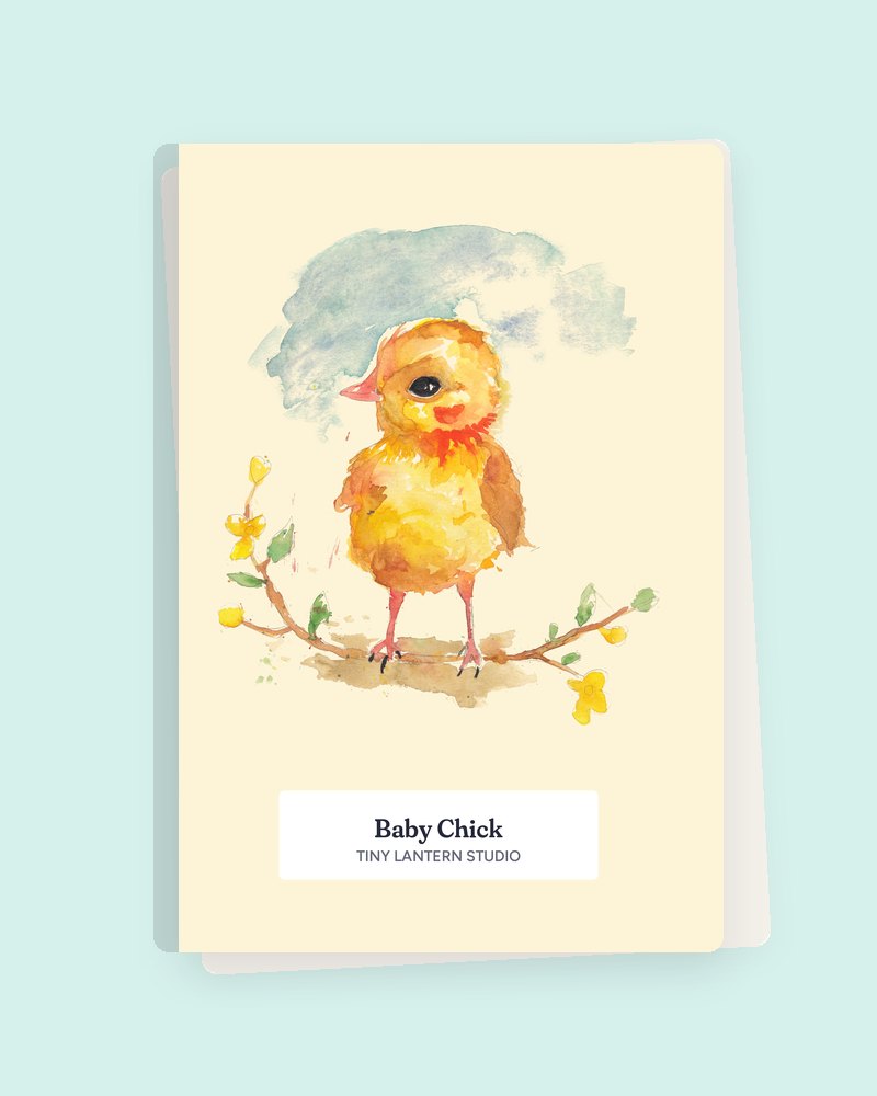 Baby Chick notebook