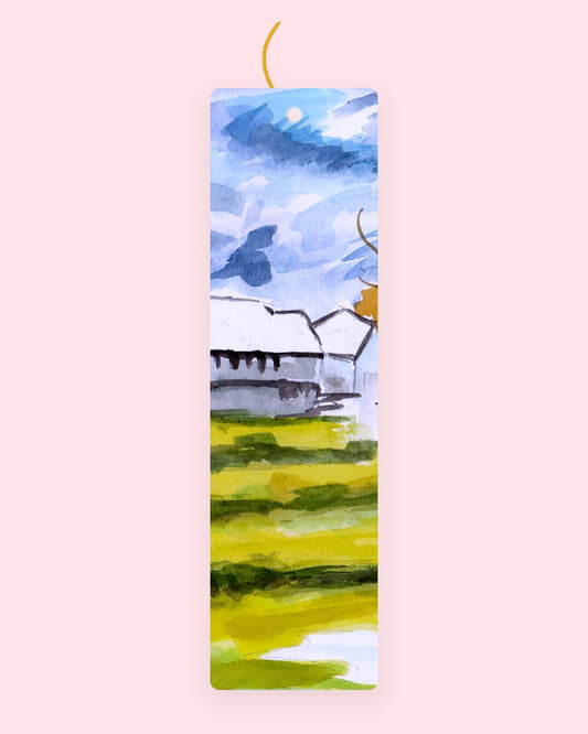 Farmhouse bookmark
