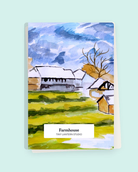 Farmhouse notebook