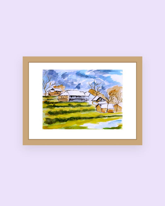 Farmhouse art print