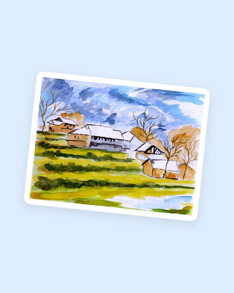 Farmhouse sticker