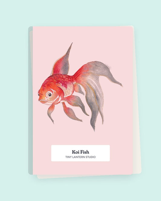 Koi Fish notebook