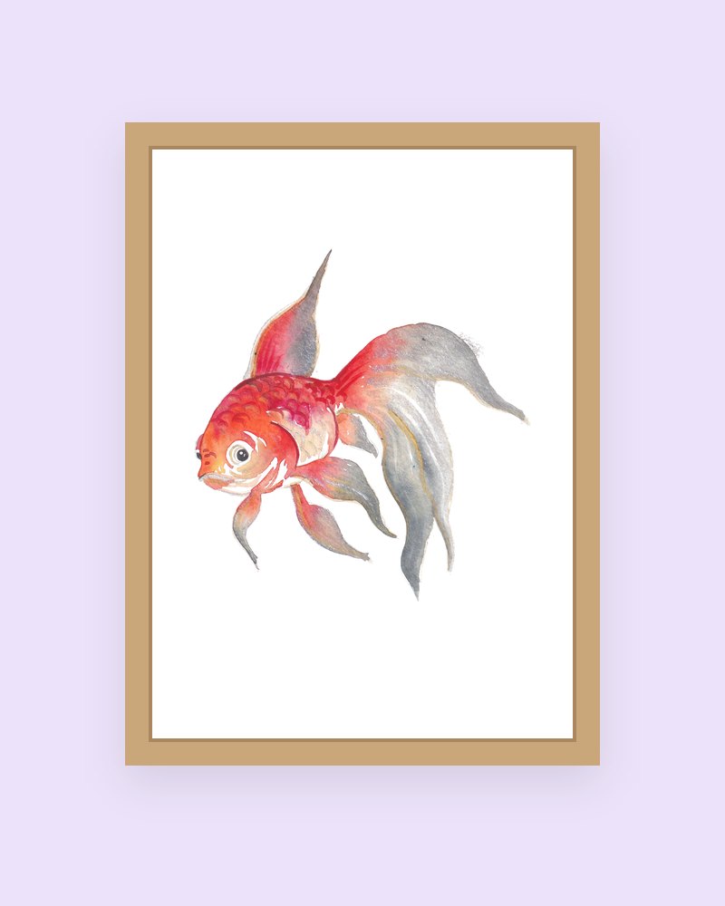 Koi Fish art print