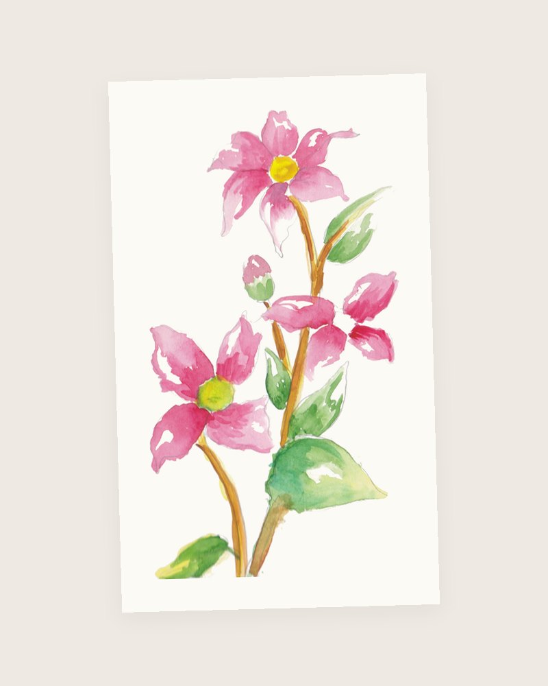 Pink Blossoms, original painting by Vihaan