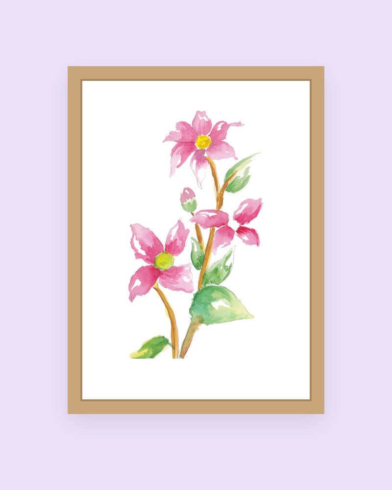 Pink Blossoms art print