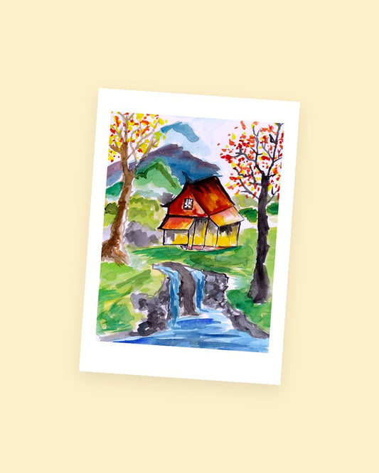 River House postcard