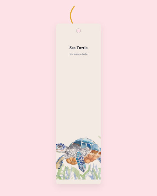 Sea Turtle bookmark