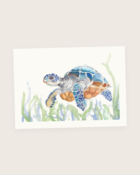 Sea Turtle, original painting by Vihaan
