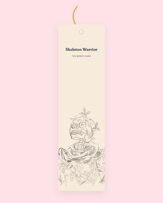 Skeleton Warrior bookmark